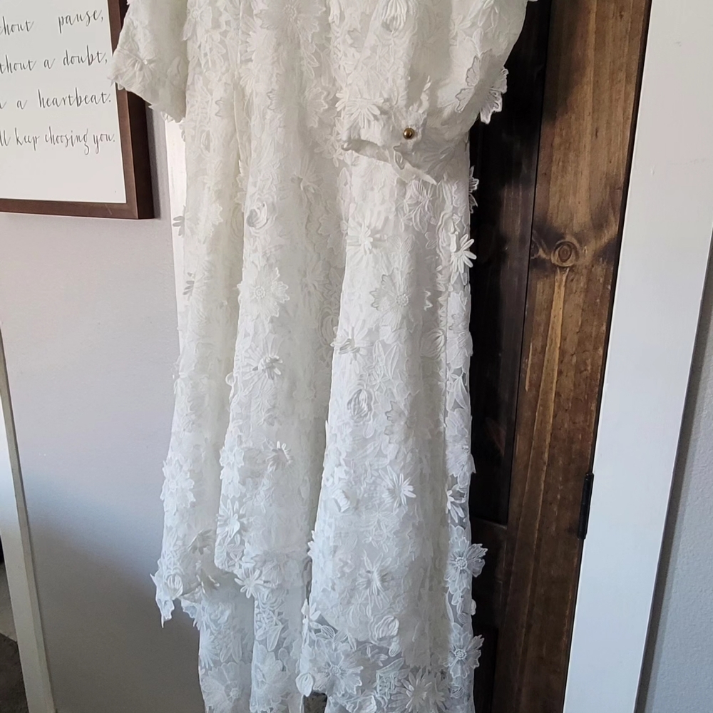 White dress